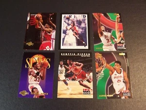 Lote 7 (6) tarjetas de baloncesto Scollie Pippen Skybox diferentes - Imagen 1 de 2