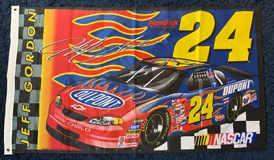 Banner y placa de interruptor JEFF GORDON # 24 NASCAR 2001 Hendrick J G Motorsports  Foto 1 de 4