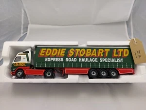 CORGI CC12401 VOLVO CURTAINSIDE EDDIE STOBART LTD 1/50 Scale Truck Limited Edit. - Picture 1 of 1