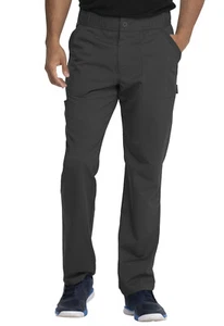 Dickies Scrubs Men's Mid Rise Straight Leg Pants DK220 PWT Pewter Free Ship - Picture 1 of 5