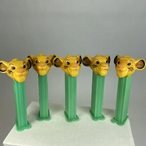 Disney Der König der Löwen Simba Löwe PEZ sehr guter Zustand 5 Stück - Bild 1 von 9