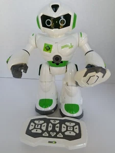 Robot by Intelli Bot RC White and Green with Remote - Walks and Talks - Picture 1 of 17