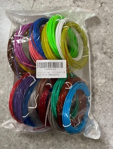 20 Colors 3D Pen Printer Filament Refills kid safe PLA 5M - Picture 1 of 1