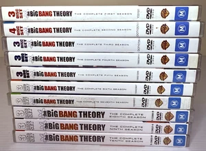 The Big Bang Theory Series Seasons 1-10 DVD Region 4 2-10 are sealed & unopened - Picture 1 of 5
