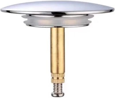 Badewannenstöpsel Abflussstöpsel Stopfen Ventil Badewannen PopUp Abfluss 43/70mm - Bild 1 von 4