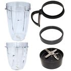 18/24oz Electric Juicer Cup Mug with Extractor Lid Lip Rings For 600W 900W