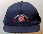 Vintage Purina Minerals Dog Food Blue Rope Snapback Hat Cap Gee-Cee Made In USA 
