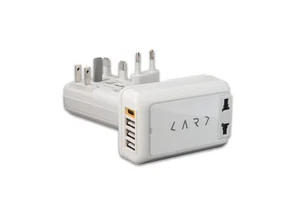 CARD Travel Adapter 4-Pro (Type C+3 USB Ports) (White) - Picture 1 of 9