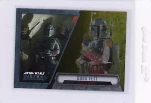LOTE 2016 Topps Star Wars Evolution Gold Boba Fett/50 4 cartas - Imagen 1 de 8