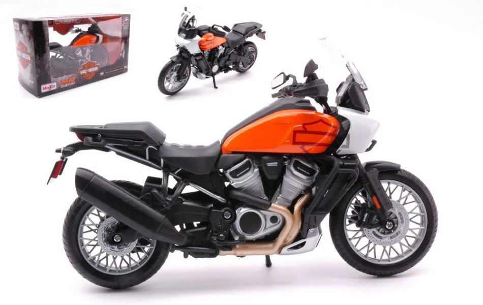 Modellino moto scala 1:12 HARLEY DAVIDSON PAN AMERICA 1250 motor bike diecast - Immagine 1 di 1