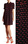 Kate Spade On The Sly Swing Dress in Black / Red Fox  sz 2, 4  $398 ~ NWT ~