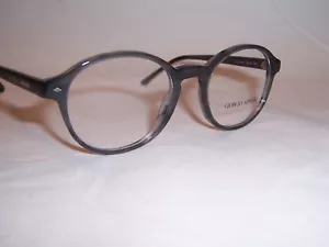 NUEVAS GAFAS GIORGIO ARMANI AR 7004 5877 A RAYAS GRIS HABANA 49mm RX AUTÉNTICAS - Imagen 1 de 7