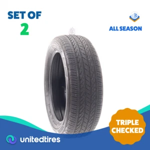 Set of (2) Used 235/55R19 Bridgestone Turanza EL440 101H - 7/32 - Picture 1 of 4
