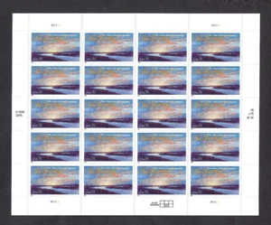 US Scott# 4121 2007 39c Booklet Pane of 20 Oklahoma P11111 LM MNH VF - Picture 1 of 2