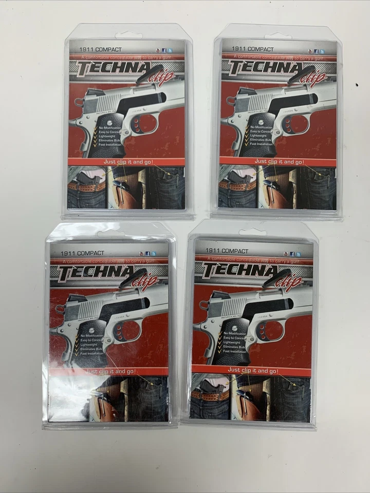 Techna Clip Defbr 1911 De of CMP RH BLK