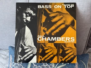Vunyl.Lp-Blue Note1569.(Mono)Bass on Top PAUL CHAMBERS-Quartet.NM - Picture 1 of 7