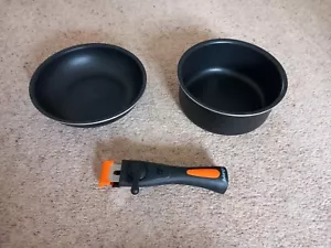 Vango Camping non stick frying pan and saucepan with removable handle - Imagen 1 de 11