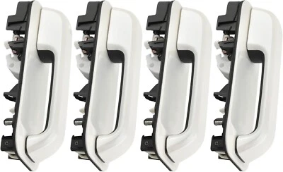 4Pcs For Ford F-150 F150 Oxford White Door Handles Front and Rear Set 2017-2020 Foto 1 de 4