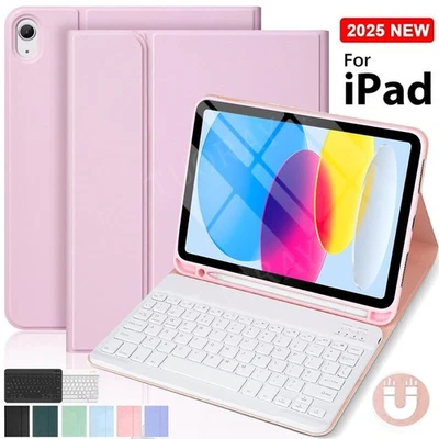 Smart Case For iPad 10./11. Generation A16 11" 2025 Bluetooth Keyboard & Mouse - Image 1 of 4
