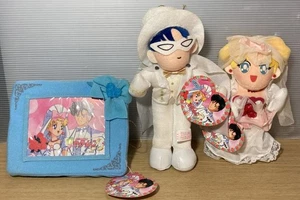 Sailor Moon S UFO Fänger Plüschtier 3er Set 1994 Usagi Mamoru aus Japan Kostenloser Versand - Bild 1 von 12