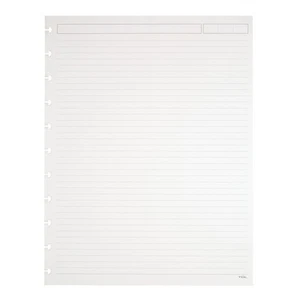 TUL Custom Note-Taking System Discbound Refill Pages, 8.5"x11", 50 Sheets, White - Picture 1 of 3