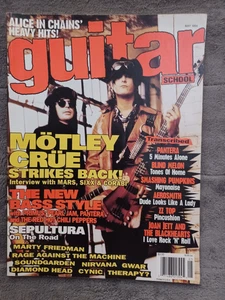 Guitar School May 1994 Motley Crue Cover - Picture 1 of 4