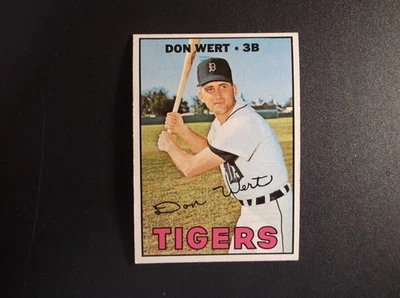 1967 Topps Baseball Don Wert Card # 511 - Image 1 of 2