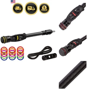 Archery Bow Stabilizer Noise Vibration Reduction Quick Connect 8 Inch - Picture 1 of 12