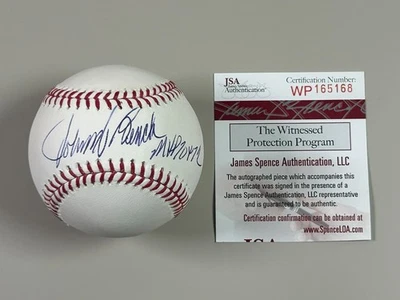 Johnny Bench Signed Official Baseball JSA COA MVP 70 72 HOF Gold Glove Reds - Image 1 of 4