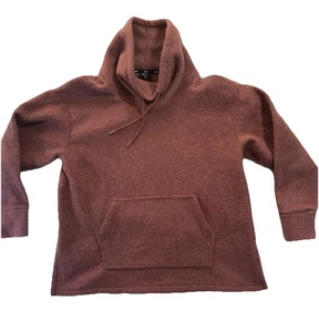 Nike Therma Cozy Cowl Pullover Fleece Long Sleeve Sweater Center Swoosh CU6778 - Picture 1 of 9