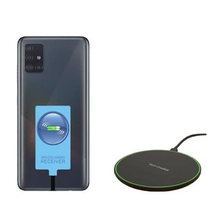 External Type-c Wireless Charging Receiver Adapter Compatible for Samsung Gal... - Picture 1 of 9