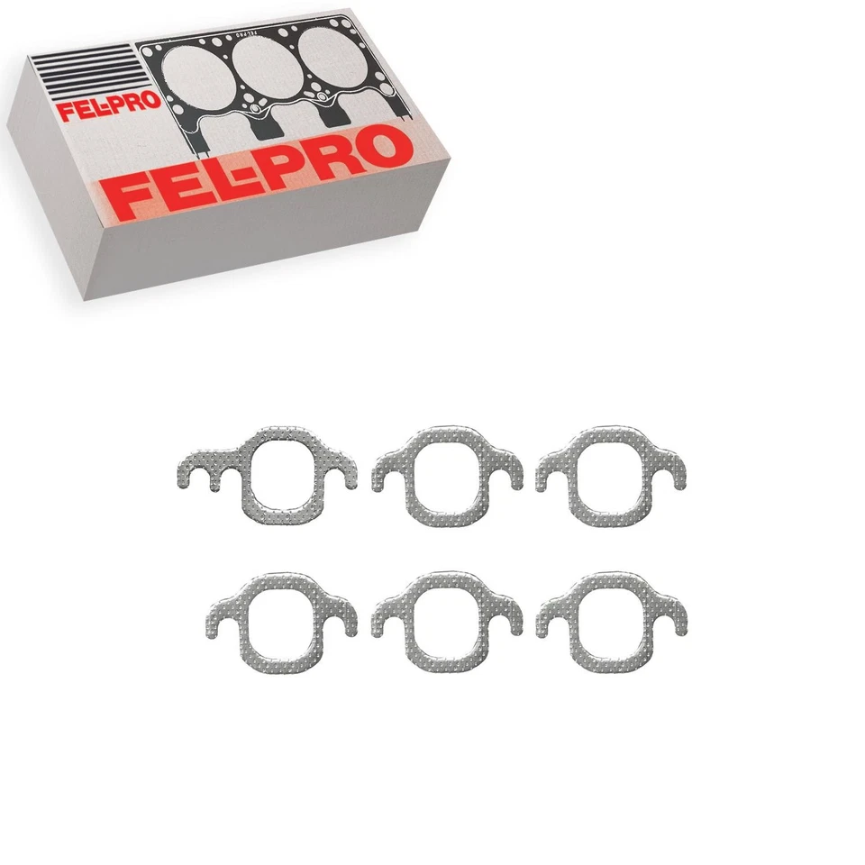 Комплект прокладок выпускного коллектора Fel-Pro для Chevrolet K2500 4,3 л V6 1988-1995 годов выпуска - Изображение 1 из 1
