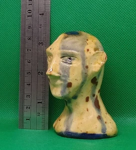 "Don" - Costosa scultura in argilla originale. Fatto e smaltato a mano. - Foto 1 di 9