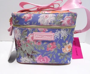 Bolso de Mano Betsey Johnson Floral Aislado Almuerzo Refrigerador Asa Superior Bandolera Nuevo con Etiquetas - Imagen 1 de 11