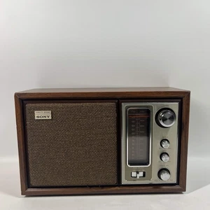 Radio FM/AM ICF-9650W de mesa Sony de colección - Imagen 1 de 6