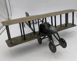 Avion Artisanat de Tranchée, WW1, Farman F40 ? Objet de Poilue, Rare - Picture 1 of 15