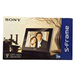 Sony DPF-v900 9" pollici LCD digitale S-Frame nuovo, completo (confezione) - Foto 1 di 4
