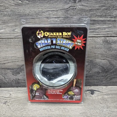 Quaker Boy 2005 Strap N Strike Universal Turkey Pot Call Holder Arm Leg Mount - Image 1 of 4