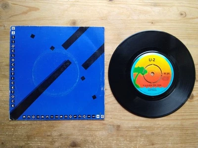 U2 11 O'Clock Tick Tock / Touch A2/B1 Press VG+ 7" Single Vinyl Record WIP6601 - Image 1 of 4