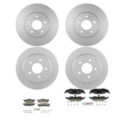 Bosch QuietCast Ceramic Brake Pad and Rotor Kit For 1999-1999 Plymouth Neon — 第 1/4 张图片