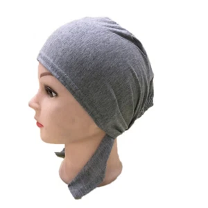 Underscarf Turban Muslim Hijab Inner Cap Ninja Hat Women Head Scarf Islamic Caps - Picture 1 of 42