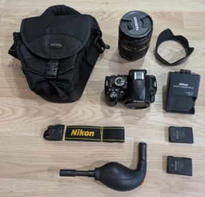 Nikon D3100 Digital SLR Camera Body + Tamron 18-270mm Lens & More - Picture 1 of 21