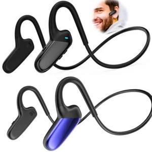 Bluetooth 5.0 Headphones Wireless Earbuds Outdoor Sport Headset for iOS Android - Picture 1 of 14