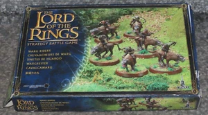 Games Workshop Lord of the Rings Warg Riders Orcs Wargs NIB Boxed Set LoTR OOP - Picture 1 of 4