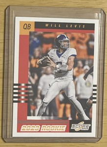 2023 Panini Score WILL LEVIS #3 Retro Rookie Card Kentucky Tennessee Titans RC