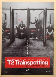 T2 Trainspotting 2017 Mini Poster 7x9.8" Chirashi Japanese - Ewan McGregor - Picture 1 of 2