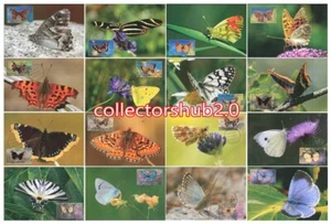 LIBYA 1981 Butterflies (16 maximum-cards) - Picture 1 of 2