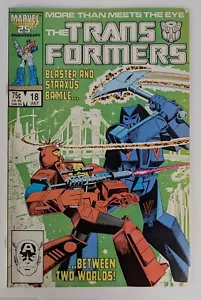 1987 Marvel Comics Transformers #18 schöne Form Comic Buch - Bild 1 von 11