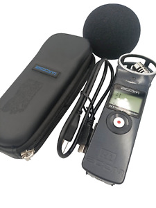 Zoom Handy Recorder H1 Digital Audio Recorder Black MP3 WAV Pro-Audio X/Y Mic