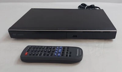 Panasonic DVD-S700 HDMI DVD/CD Player With Remote Black 2022 - Image 1 of 4